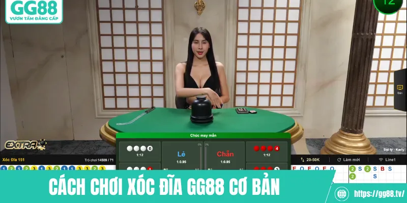 Cách chơi xóc đĩa GG88 cơ bản
